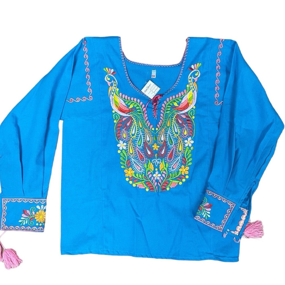 Peacocks Mexican Blue Top